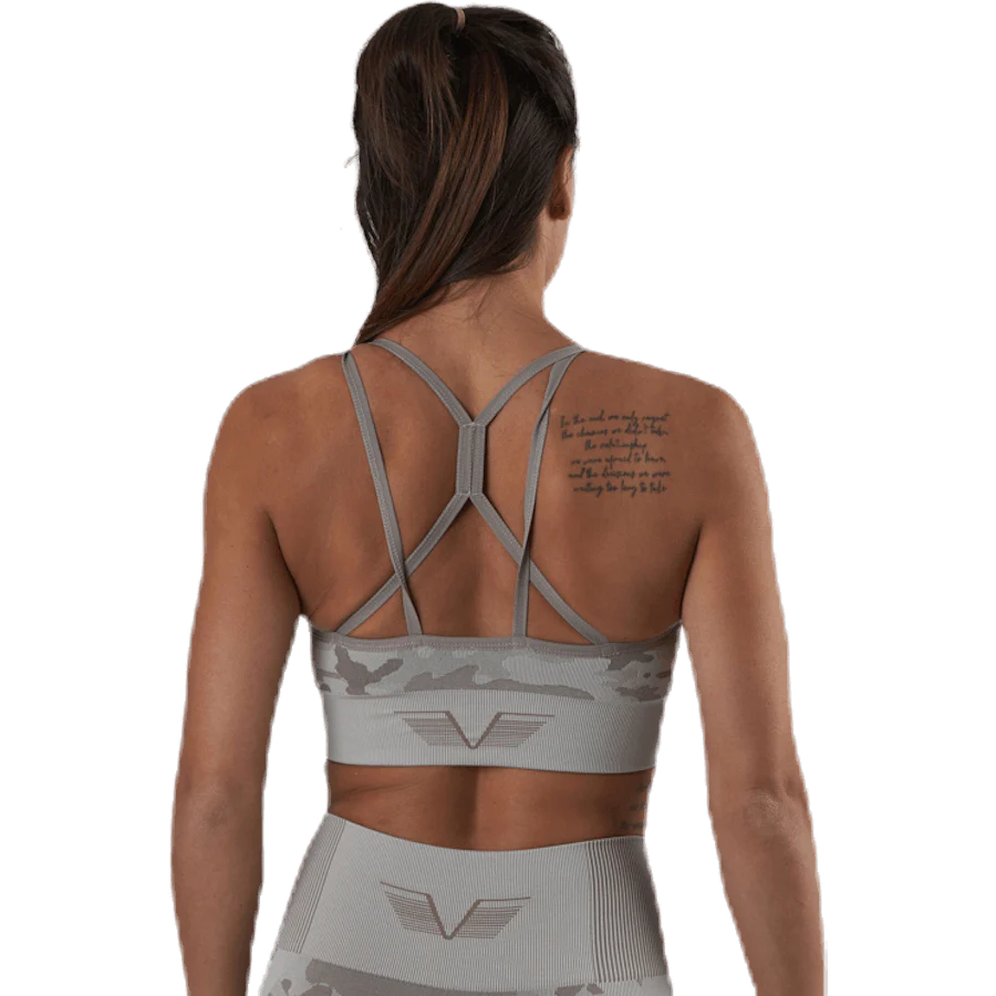 Desert Storm Camo Sports Bra Beige - Image 3