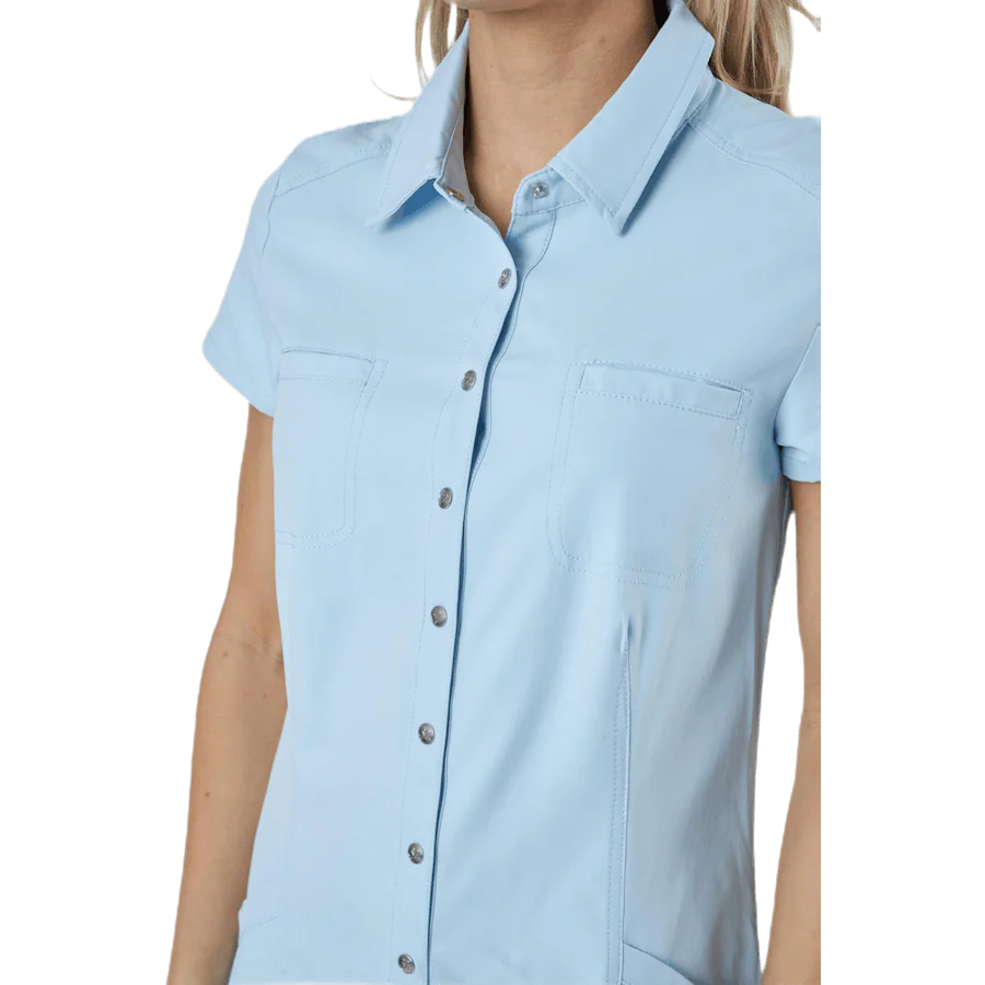 Lyric Cap S Dress Blue - Image 2