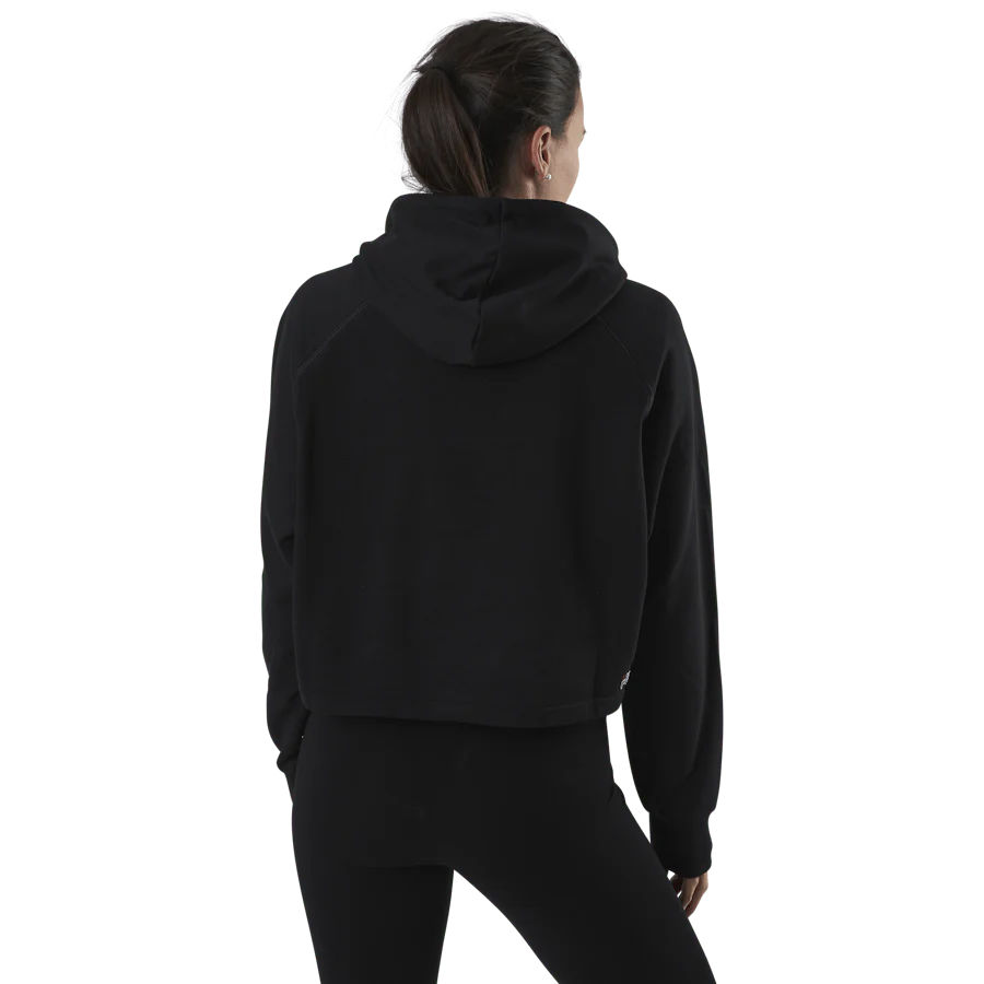 Jana Cropped Hoody Black - Image 2