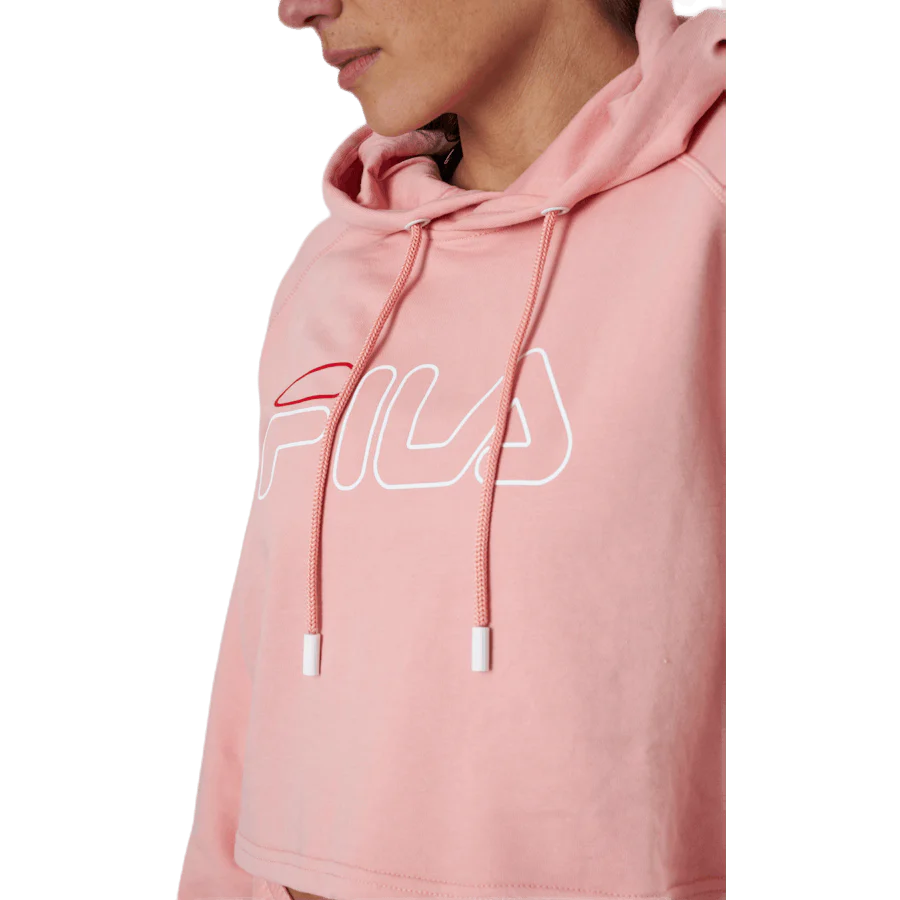 Jana Cropped Hoody Pink - Image 3