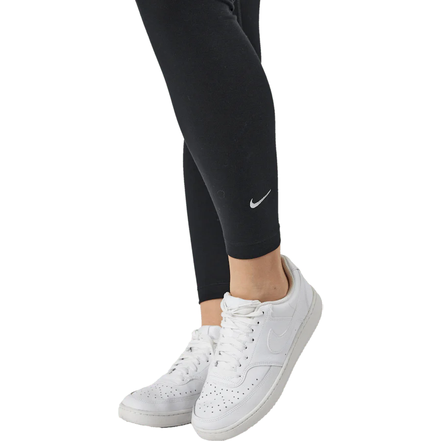 Sportswear Essential Women's 7/8 Mid-Rise Leggings BLACK/WHITE - Image 6