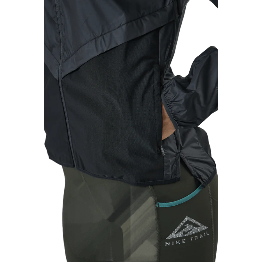 Shield Trail Running Jacket Black - Image 5