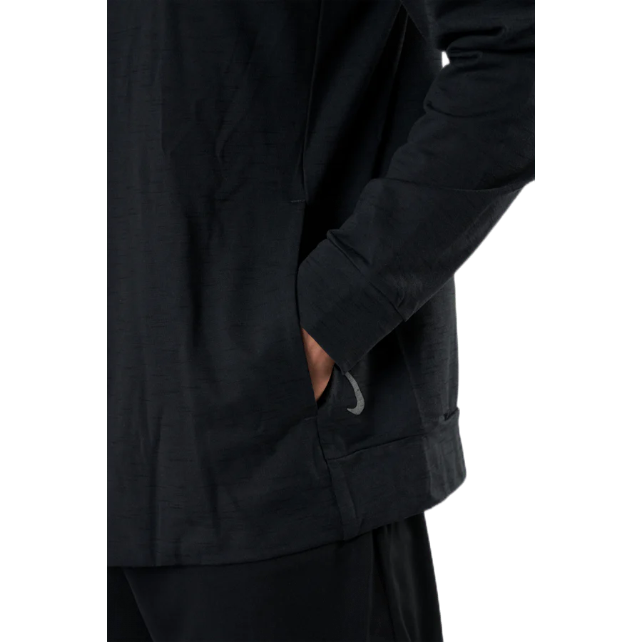 Yoga Dri-FIT Men's Full-Zip Jacket OFF NOIR/BLACK/GRAY - Image 4