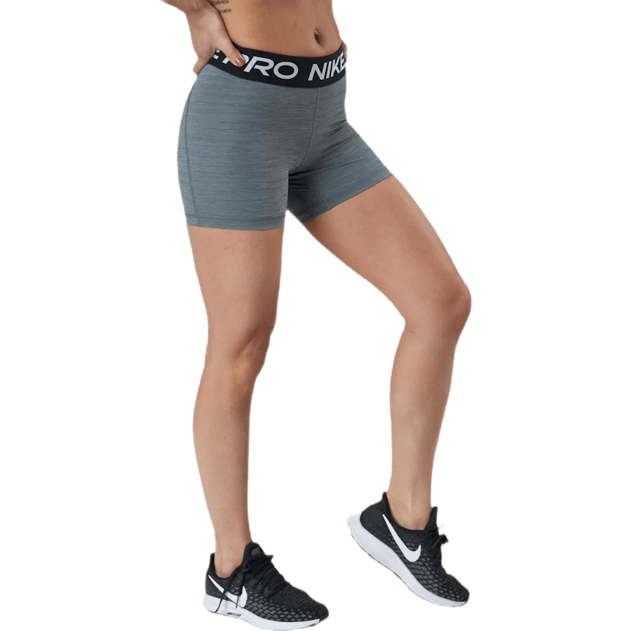 Nike Pro 365 Women's 5" Shorts SMOKE GREY/HTR/BLACK/BLACK - Image 2
