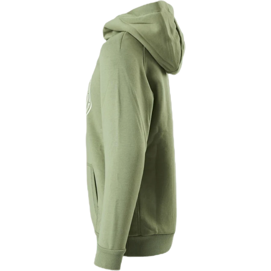 Jr Borg Sport Hoodie Green - Image 2