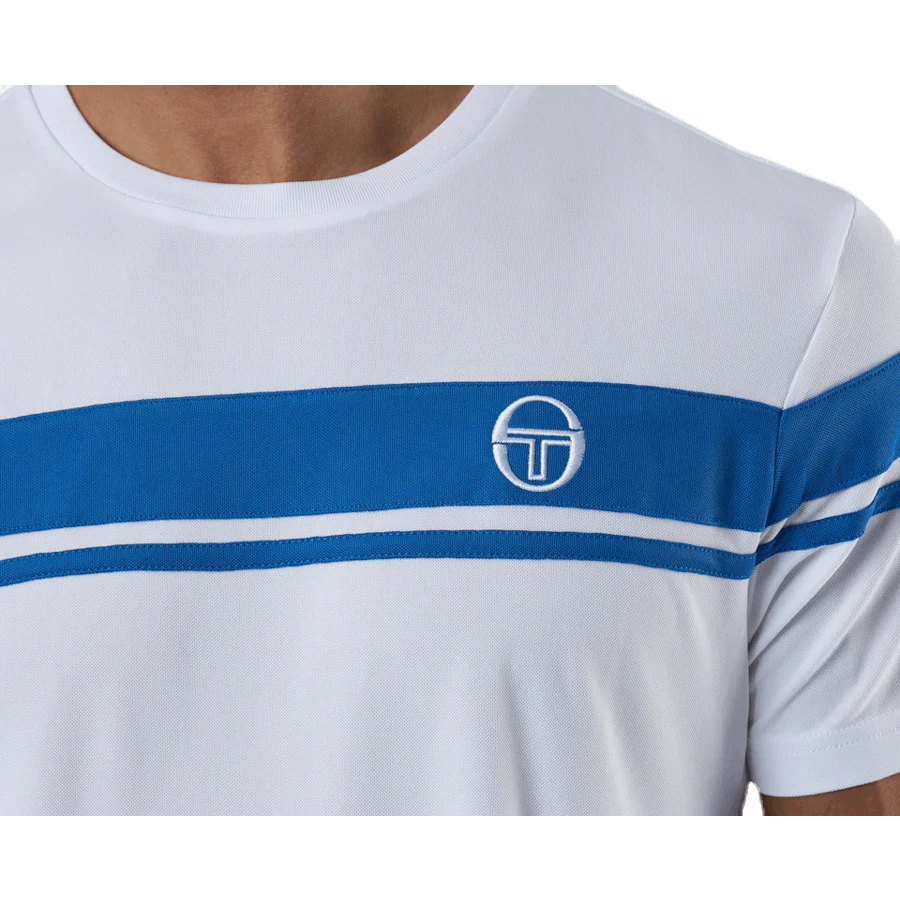 Young Line Pro T-shirt Blue/White - Image 5