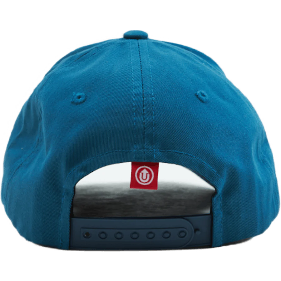 Spinback Low Crown Baseball Cap Blue - Image 3