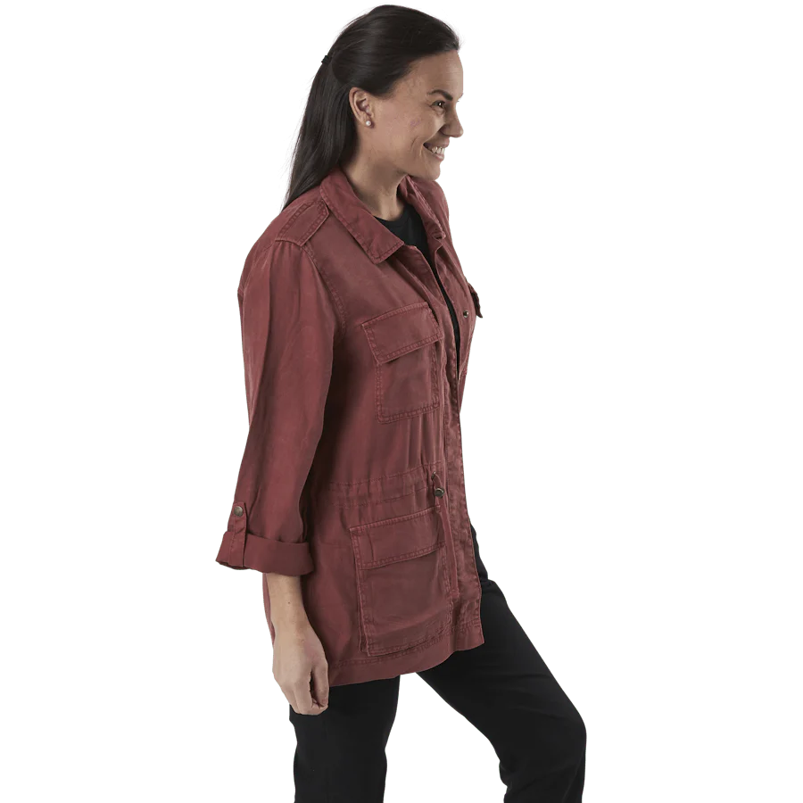 Kenya Life Utility Jacket Cc Otw Red - Image 2