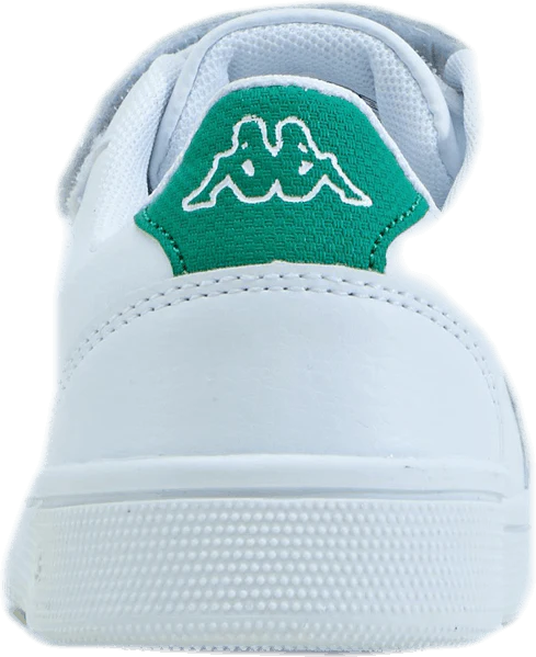 Jr. Sneakers, Zoomy White/Green - Image 2
