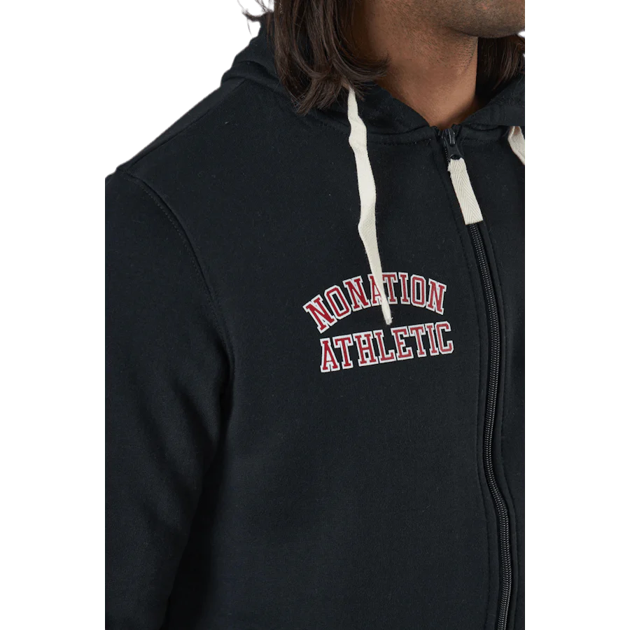 Alpha Full Zip Hood Black - Image 4