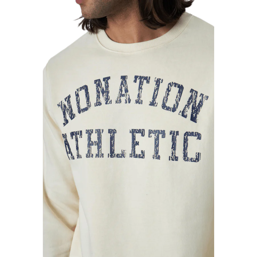 Dacota Crew Neck Sweater White - Image 4