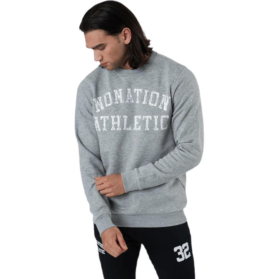 Dacota Crew Neck Sweater Grey - Image 2