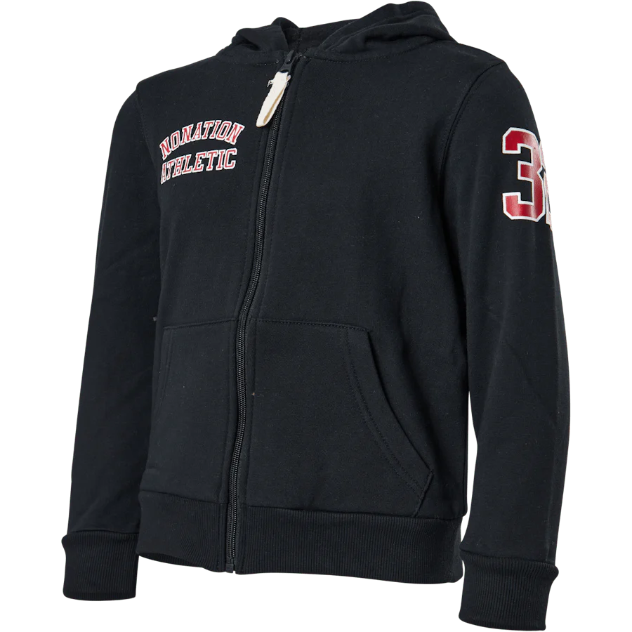 Alpha Full Zip Hood Black - Image 4