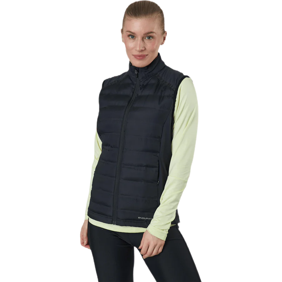 Reitta W Hot Fused Hybrid Vest Black - Image 2