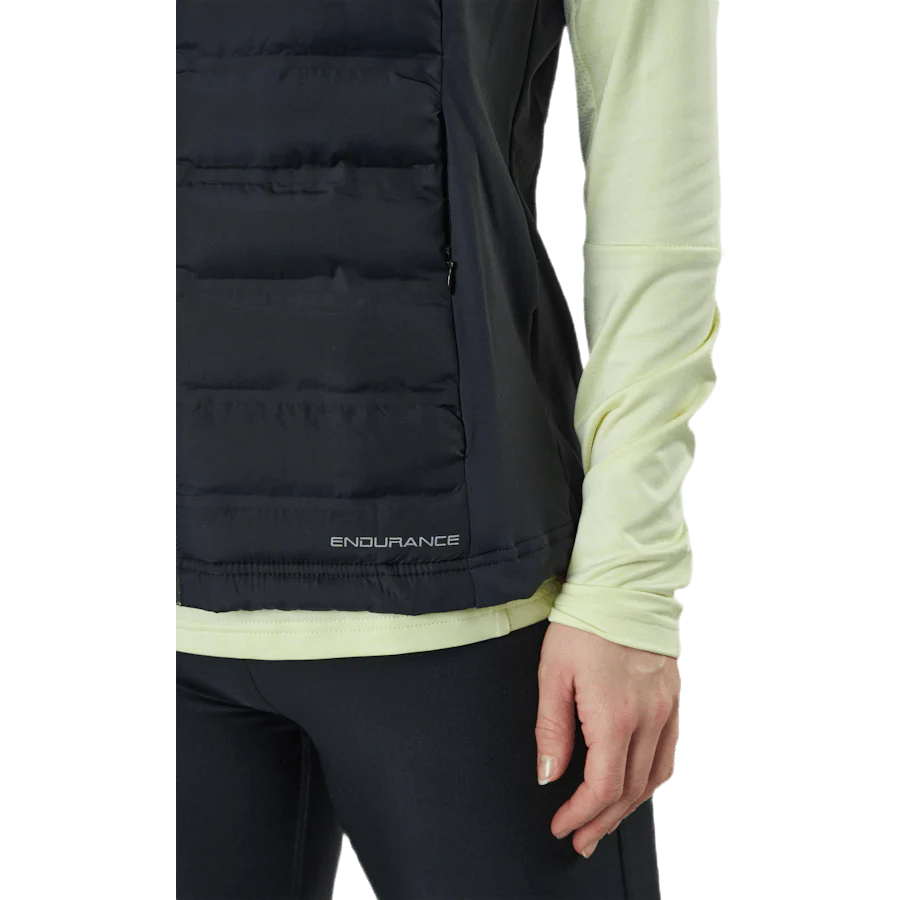 Reitta W Hot Fused Hybrid Vest Black - Image 4