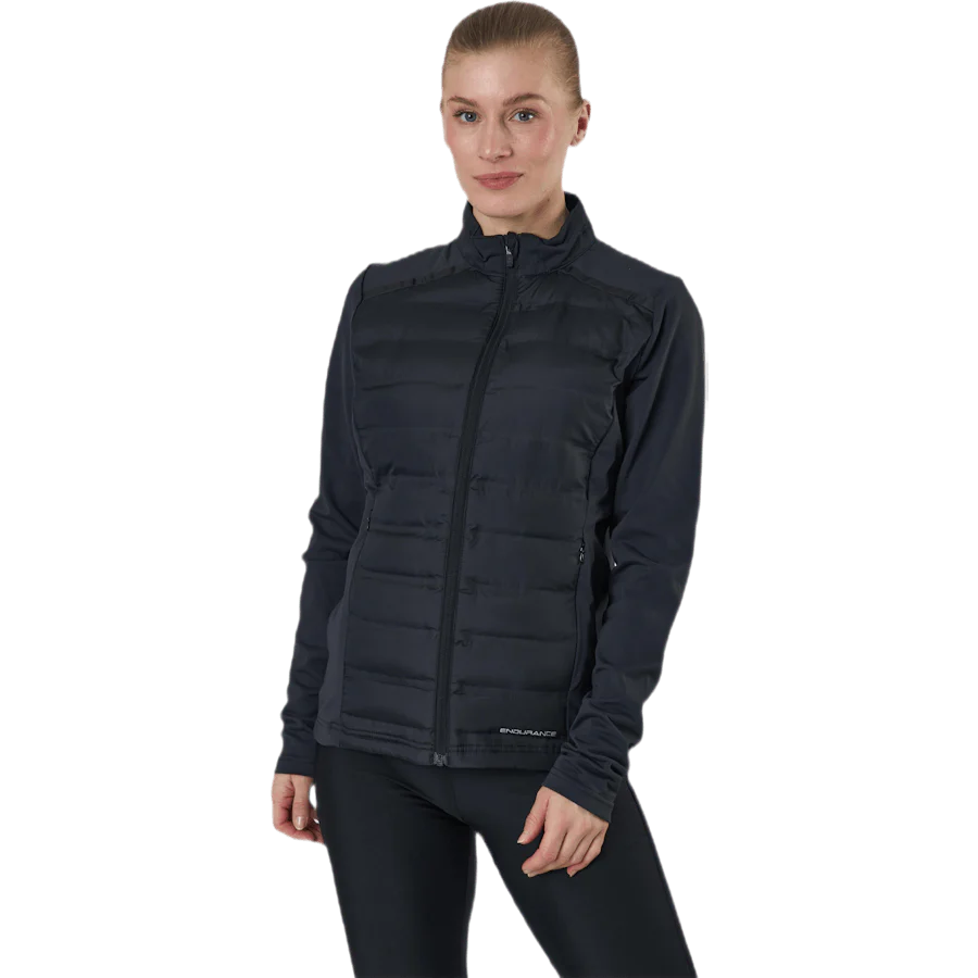 Reitta W Hot Fused Hybrid Jacket Black