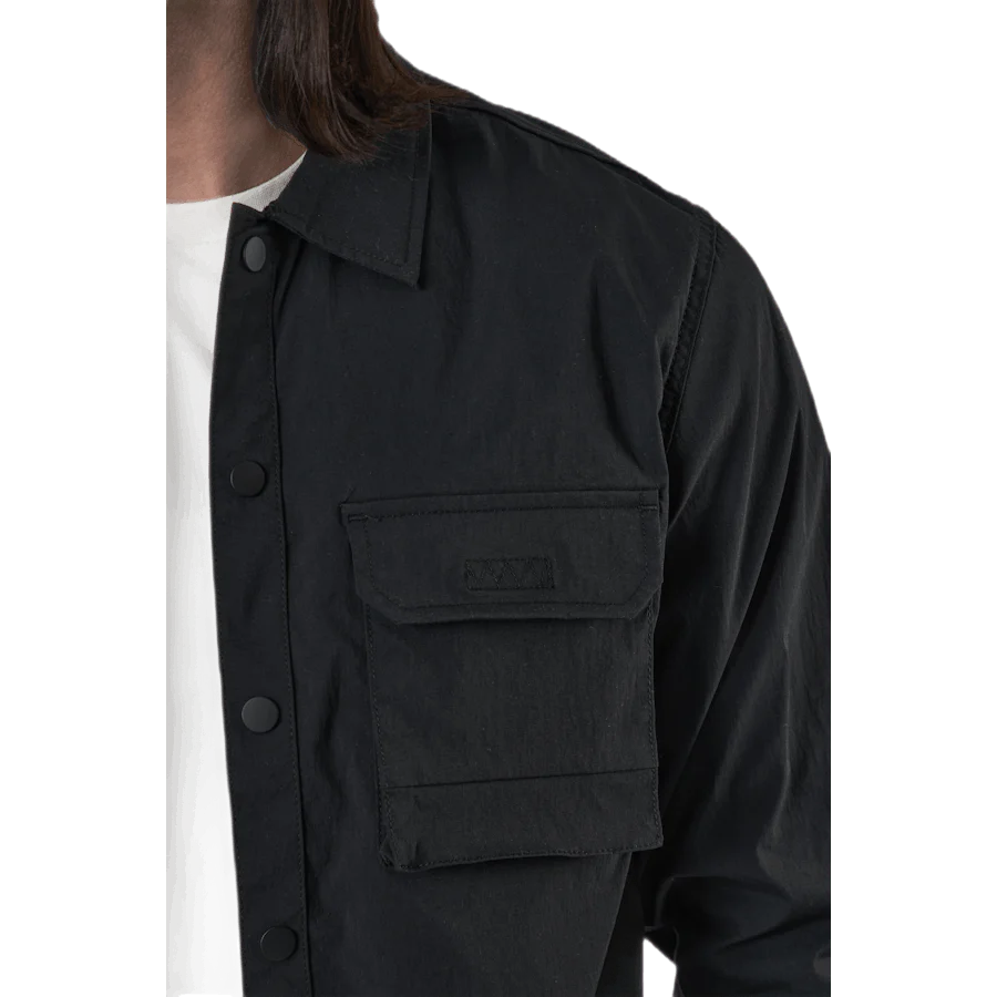 Gordon Tripple Shirt Ls Black - Image 4