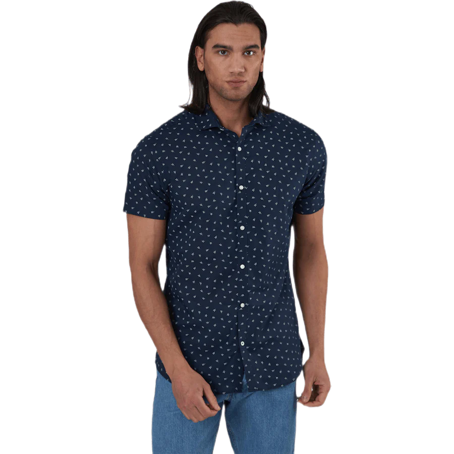 Summer Blackpool Shirt S/S Blue