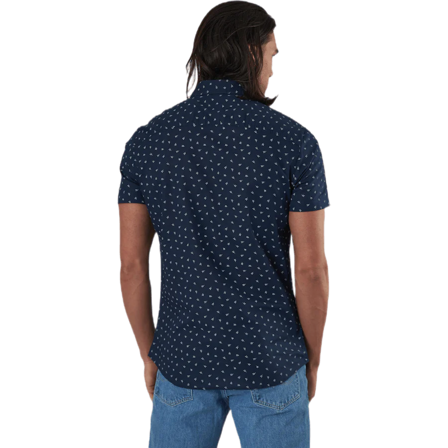 Summer Blackpool Shirt S/S Blue - Image 3