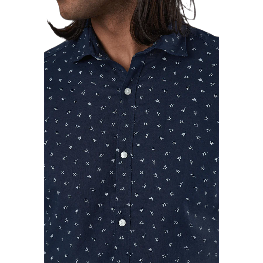 Summer Blackpool Shirt S/S Blue - Image 4