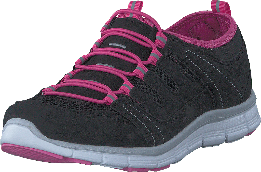 435-2311 Comfort Sock Black/Fuchsia - Image 3