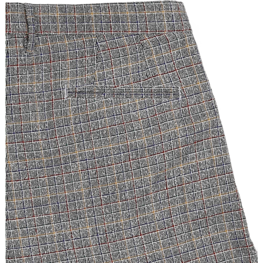 Two Pleat Short Black/multi Ch - Image 4