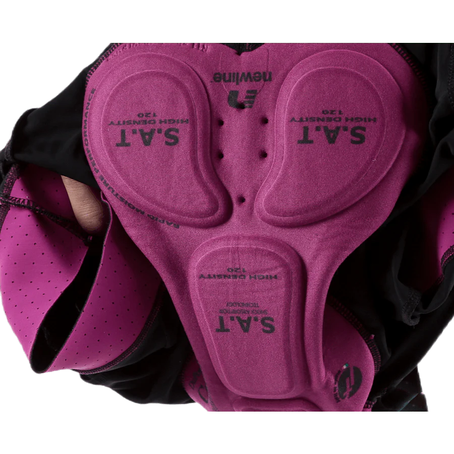 Laser Bib Shorts Purple/Black - Image 5