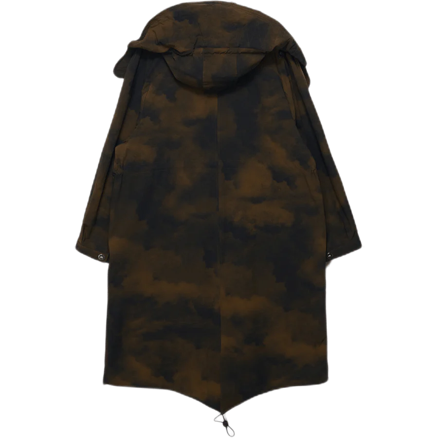 Terrain Print Parka Brown - Image 4