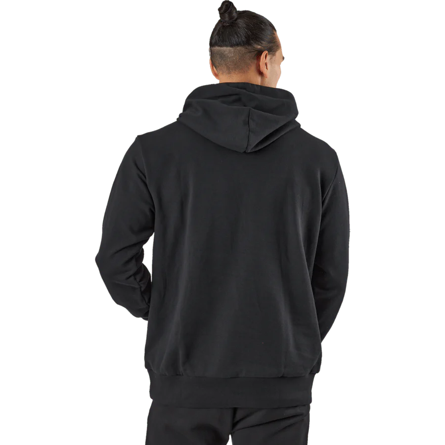 Essentials French Terry Big Logo Hoodie Black - Image 3