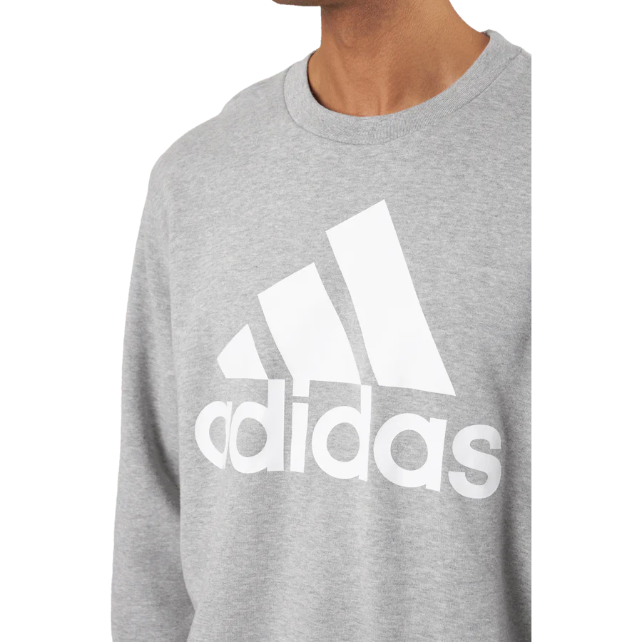 Essentials French Terry Big Logo Sweatshirt Medium Grey Heather - Image 5