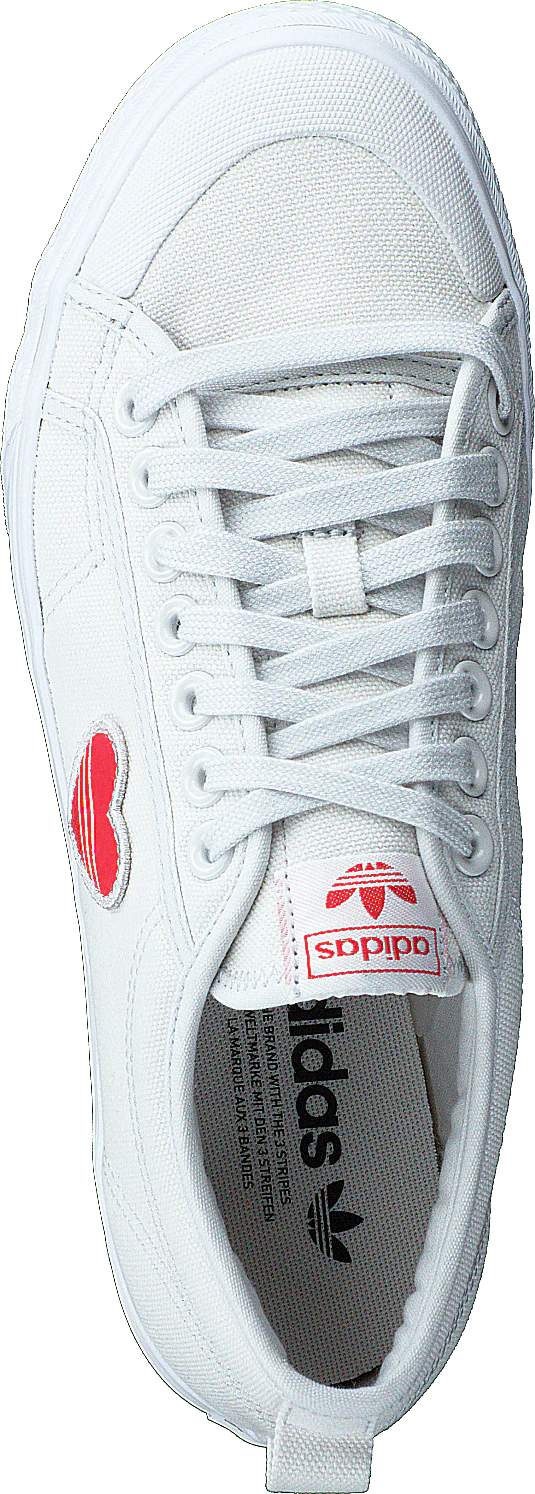 Nizza  Trefoil W Crystal White / Red / Cloud White - Image 6