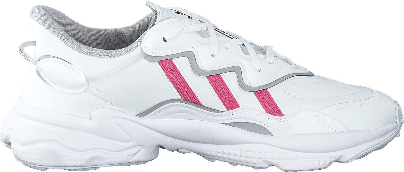Ozweego W Cloud White / Rose Tone / Victory Crimson - Image 2