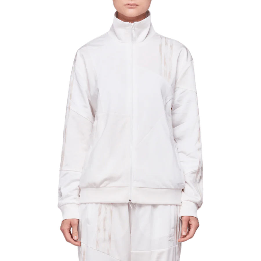 X Danielle Cathari Track Top White