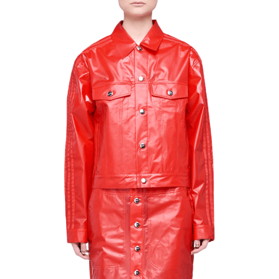 X Fiorucci Kiss Jacket Red