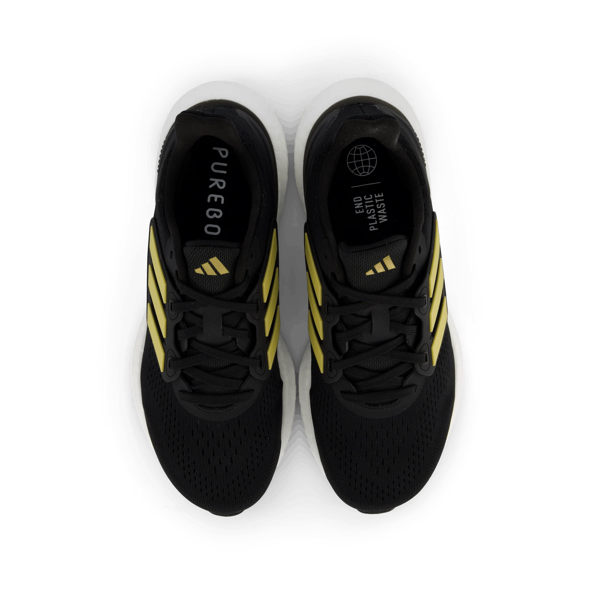 Pureboost 23 Shoes Core Black / Gold Metallic / Carbon - Image 6