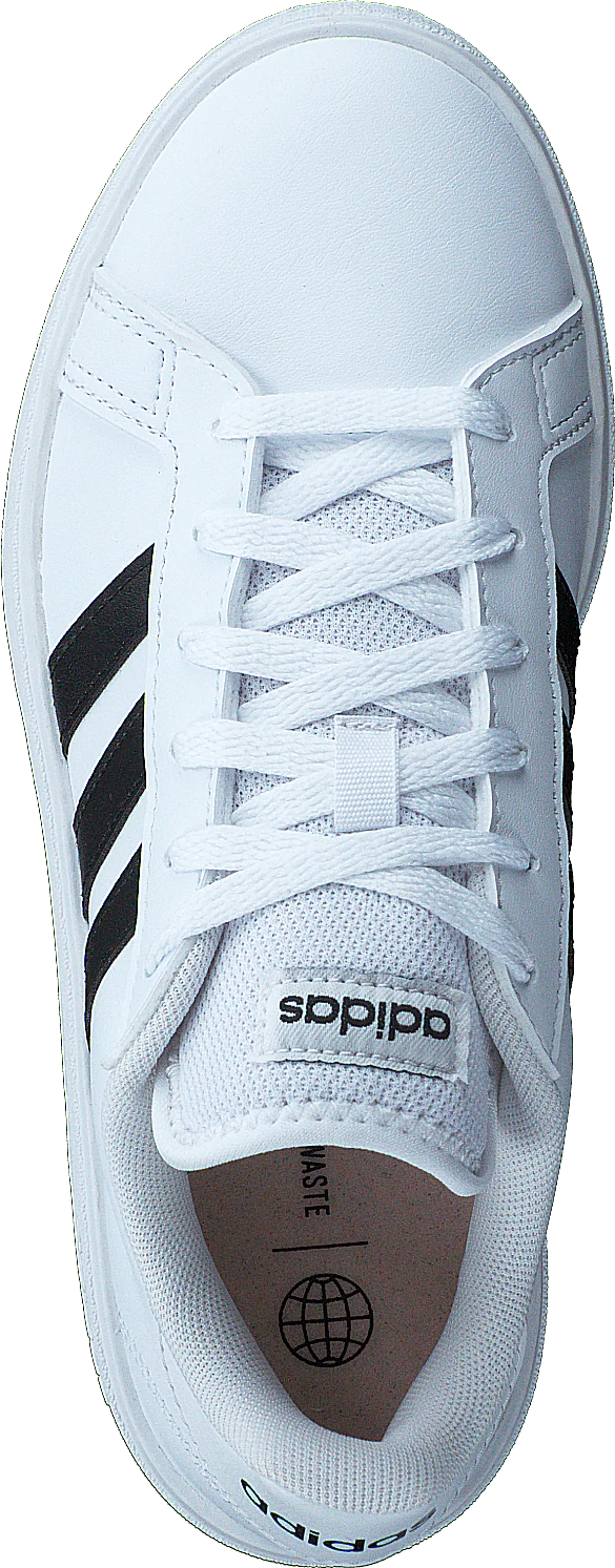 Grand Court TD Lifestyle Court Casual Shoes Cloud White / Core Black / Cloud White - Image 6