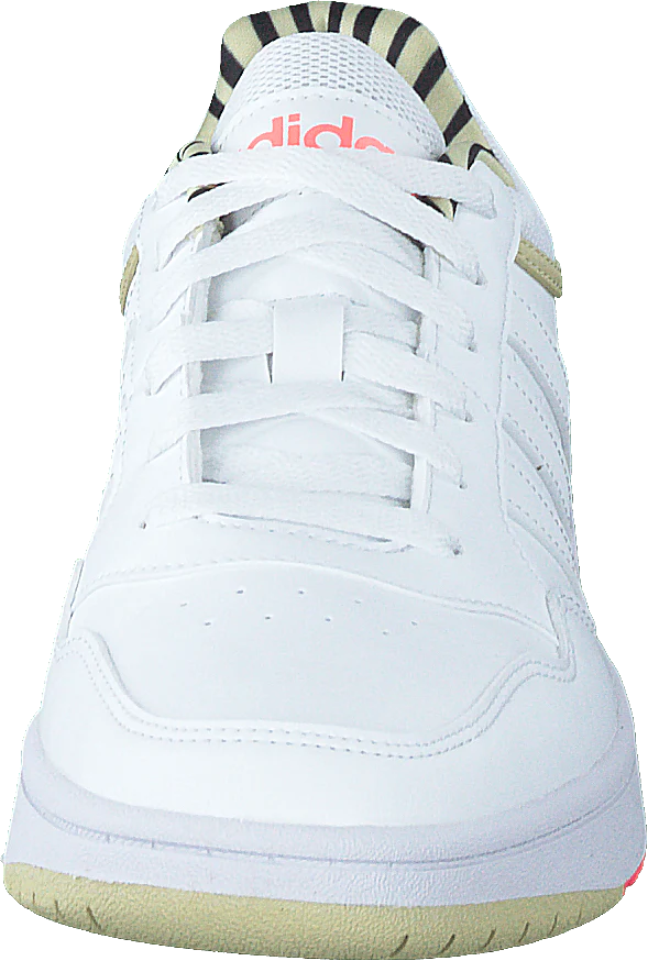 Hoops 3.0 Lifestyle Basketball Low Classic Shoes Cloud White / Cloud White / Sandy Beige - Image 4