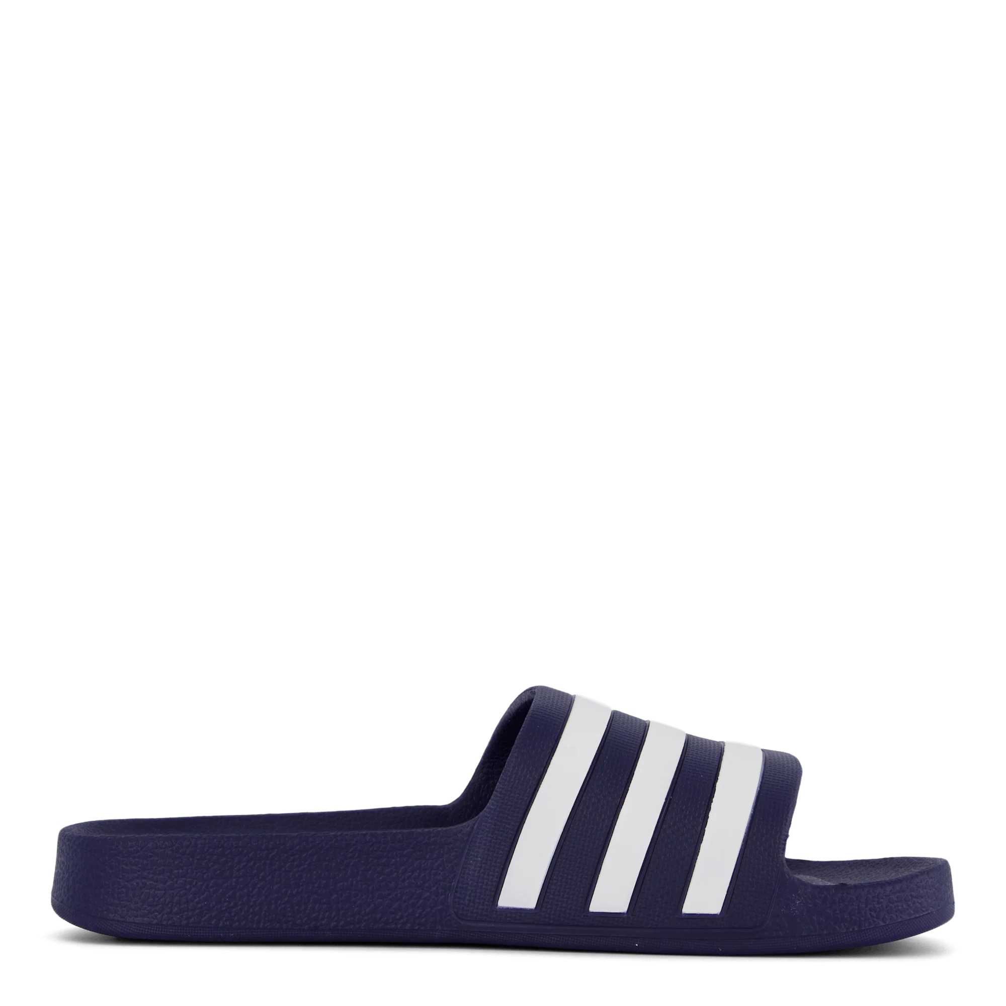 Adilette Aqua Slides Dark Blue / Cloud White / Dark Blue - Image 3