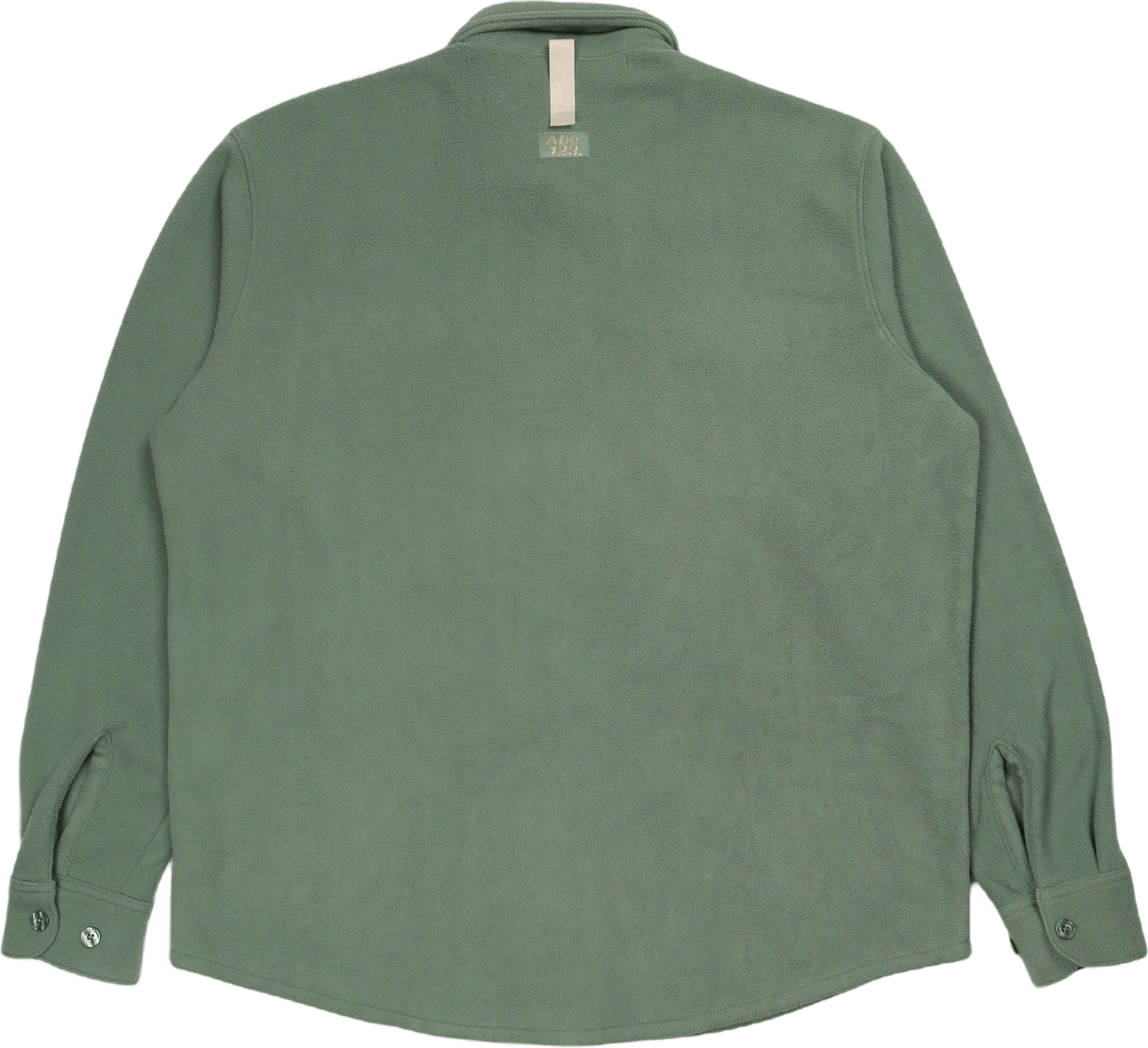 Abc. 123. Polar Fleece Shirt Aventurine Green - Image 3