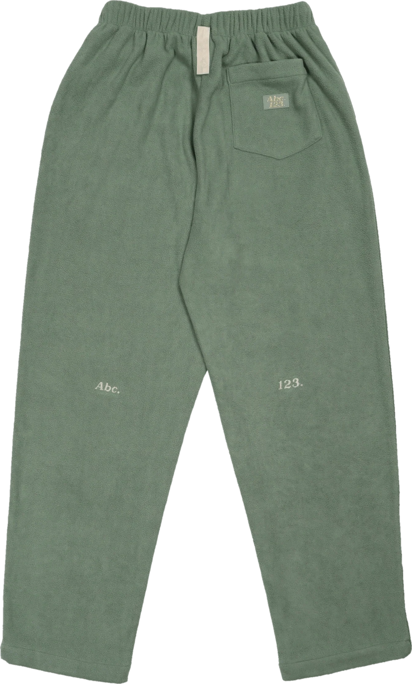 Abc. 123. Polar Fleece Sweatpa Aventurine Green - Image 3