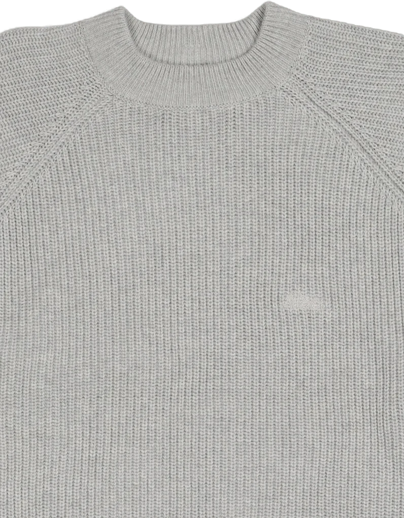 Abc. 123. Ribbed Crewneck Jasper Grey - Image 2