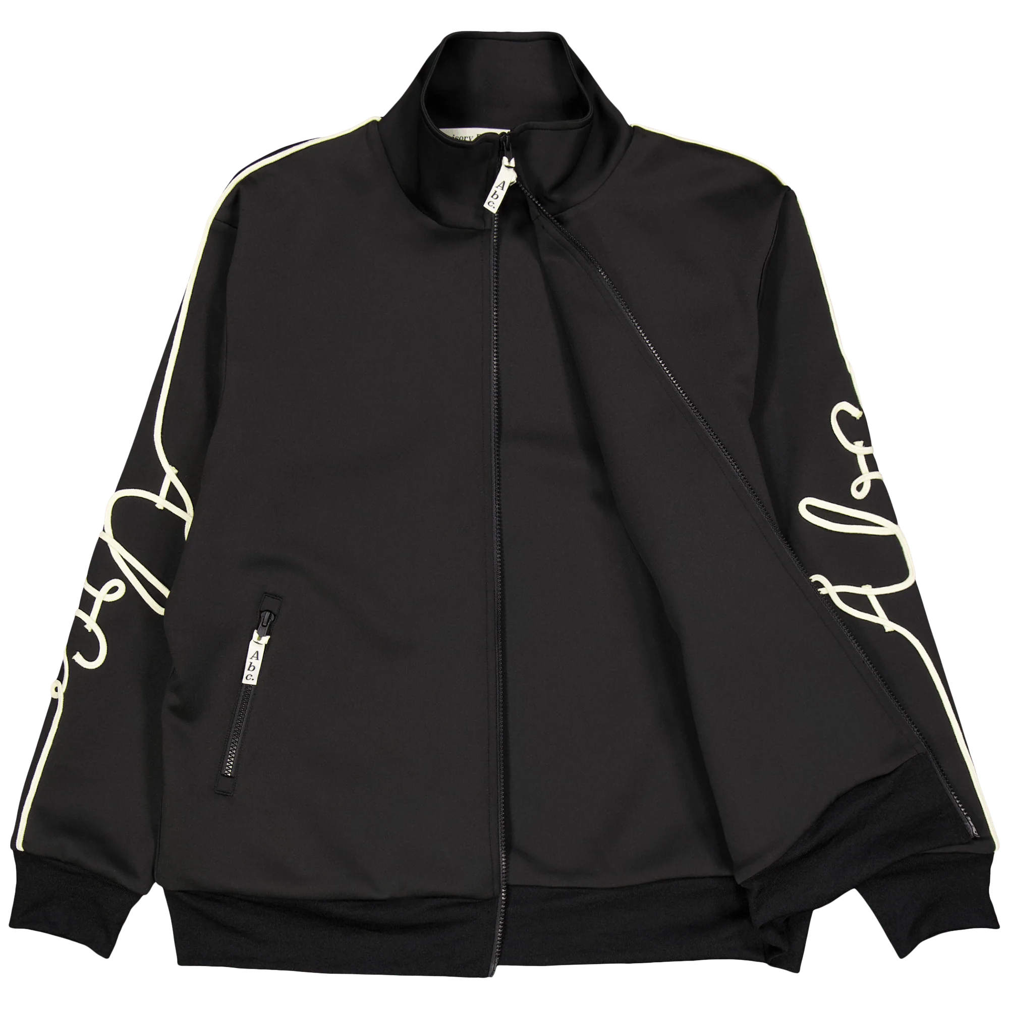 Abc. 123. Track Jacket Black - Image 3