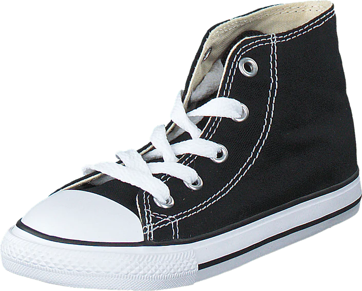 All Star Canvas-Hi Black