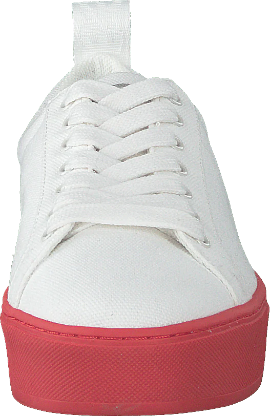 Arlo Three Antique White, Red Outsole - Image 4