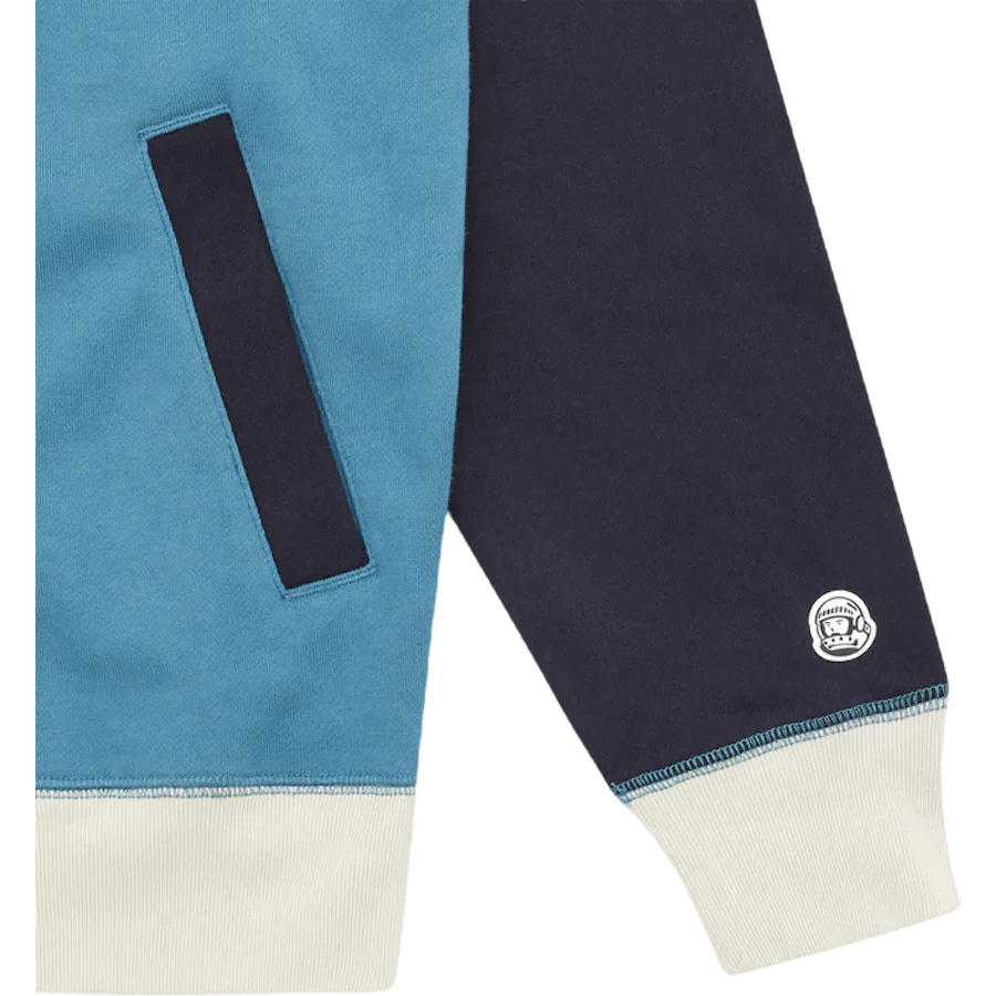 Arch Logo Zip Hood Blue - Image 4