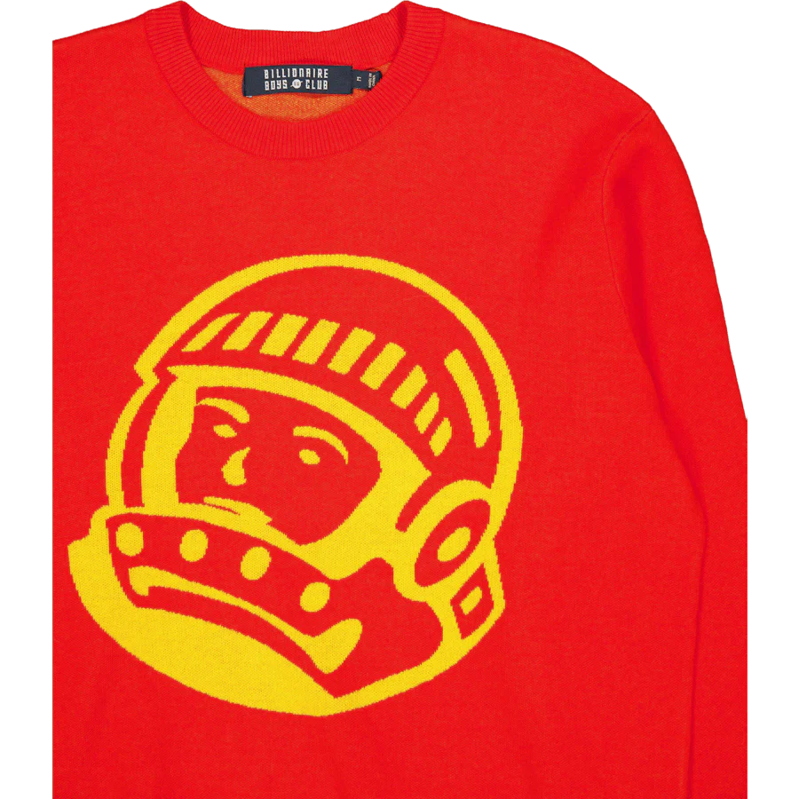 Astro Knitted Jumper Red - Image 3
