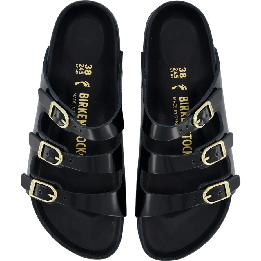 Florida Fresh Natural Leather High Shine Black - Image 6