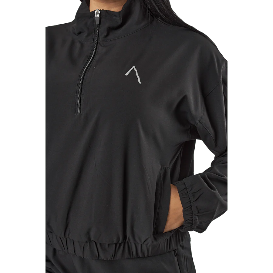 Tulip Halfzip Jacket Black - Image 4