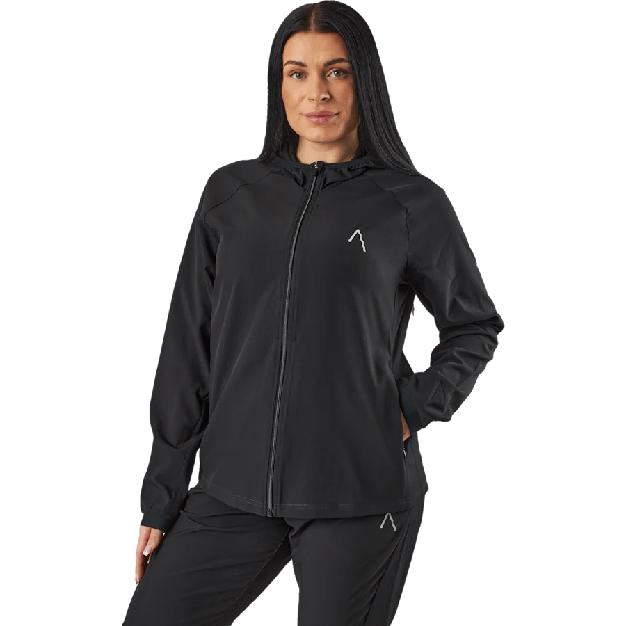 Tulip Hood Jacket Black