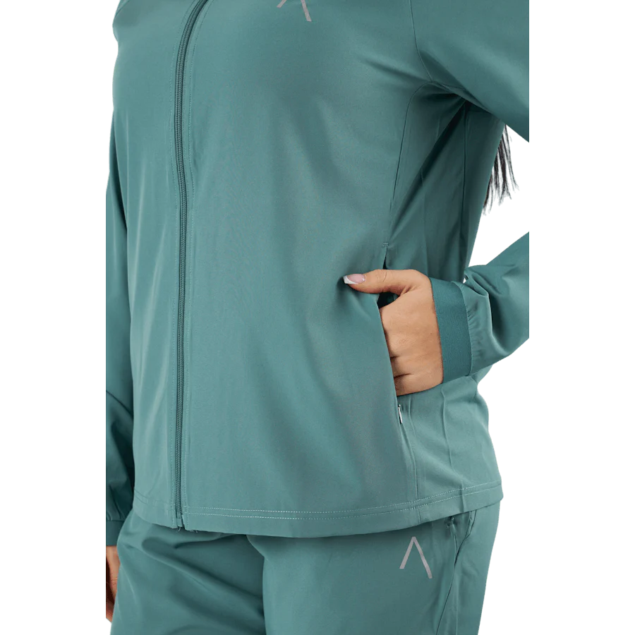 Tulip Hood Jacket Sagebush Green - Image 5